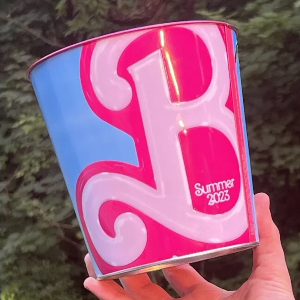 Barbie Movie Popcorn Tin